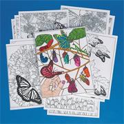 More info about Coloring Art Sheets, Monarch Majesty Part 1 (pack of 12) Coloring Art Sheets, Monarch Majesty Part 1 (pack of 12)