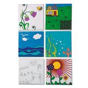 Color-Me� Canvas Boards (pack of 12)