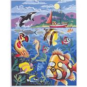 Coral Reef Paint-by-Number
