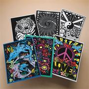 Velvet Art Folders (pack of 6)