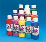Washable Tempera Paint, 8 oz., Brown
