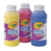 Crayola� Washable Tempera Paint Set, Primary Colors  (set of 3)