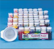 Color Splash!� Washable Tempera Paint Pass Around Pack, 3/4 oz. (pack of 48)