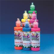 Color Splash!� Neon Fabric Paint 4 oz. (set of 6)