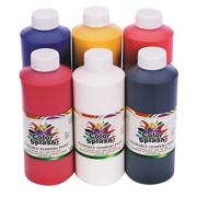 Color Splash!� Washable Tempera Paint, 16 oz.  (pack of 6)