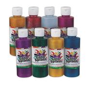Color Splash!� Washable Glitter Paint, 8 oz. Assortment (pack of 8)