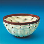 Plastic Weaving Baskets 5"D x 2-1/2"  (pack of 12)