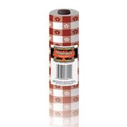 Plastic Tableroll 40"x100" - Red Gingham