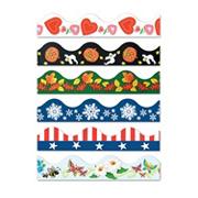Bulletin Board Seasonal Borders  (pack of 6)
