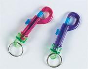 3-Tone Clip Key Chain  (pack of 12)