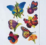 Butterfly Window Clings (set of 6)