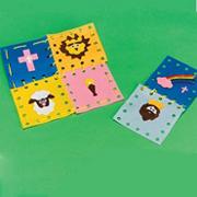 More info about Symbols of Our Faith Quilt Craft Kit (makes 12) Symbols of Our Faith Quilt Craft Kit (makes 12)