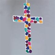More info about Sticky Back Chipboard Crosses Craft Kit (makes 24) Sticky Back Chipboard Crosses Craft Kit (makes 24)