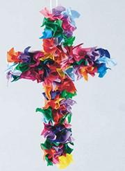 More info about Tissue Art Cross Craft Kit (makes 24) Tissue Art Cross Craft Kit (makes 24)