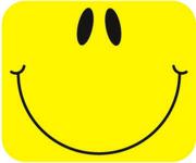 Self-Adhesive Name Tags - Smile Face  (pack of 40)