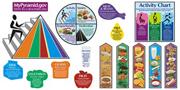 Food Pyramid Bulletin Board Set