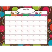 Go Write!� Dry-Erase Calendar, Dots Delight