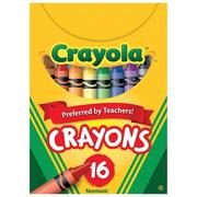 Crayola� Regular Size Crayons, Box of 16 (pack of 12)