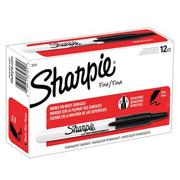 Sharpie� Retractable Black Markers  (pack of 12)