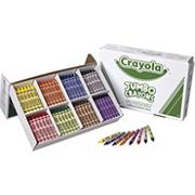 Crayola��Jumbo Crayon Classpack�, 8 colors (box of 200)