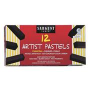 Charcoal Square Pastels  (pack of 12)