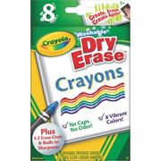 Crayola� Washable Dry Erase Crayons  (box of 8)