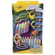 Crayola� 3-D Sidewalk Chalk Set