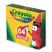 Crayola� Regular Size Crayons  (box of 64)