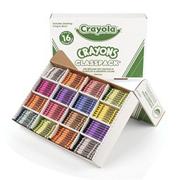 Crayola� Classpack� Crayons - Regular, 16 Colors  (box of 800)