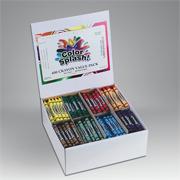 Color Splash!� Crayons PlusPack - 8 Colors  (box of 400)