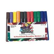 Color Splash!� Permanent Markers  (pack of 12)