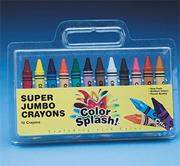 Color Splash!� Super Jumbo Crayons  (box of 12)