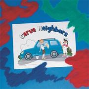 Serve Neighbors Sand Art Craft Kit (makes 12)