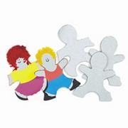 Interlocking Friends Puzzles Craft Kit (makes 24)