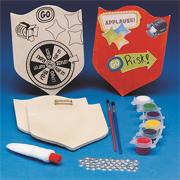 GO Risk! Shields Craft Kit (makes 12)