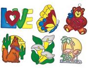 Large Assorted Sun Catcher Frames  (set of 12)
