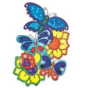 Sun Catcher 6-1/2"x10" - Butterflies