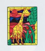 Stain-A-Frame Set - Giraffe Scene   (pack of 12)