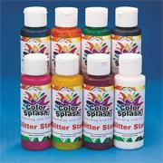 Color Splash!��Glitter Sun Catcher Stain, 4 oz. (pack of 8)