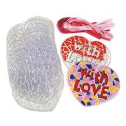 More info about Stained Glass Hearts (pack of 24) Stained Glass Hearts (pack of 24)