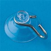 Suction Cups with Metal Hook 3/4" (pack of 12)