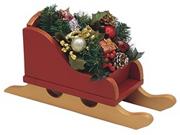 Unfinished Winter Sleigh, Unassembled