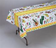 108" x 54" Fiesta Print Table Cover