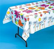 Luau Floral Table Cover, 54"x108"