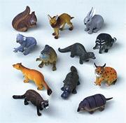 Exotic Plastic Animals  (pack of 12)