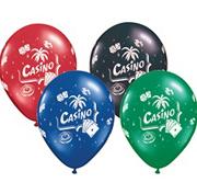 Casino Balloons 11"  (pack of 100)