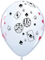 Casino Designed Balloons (pack of 100)
