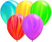Rainbow Agate Balloons  (pack of 100)