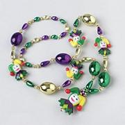 Mardi Gras Jester Necklace