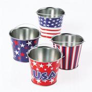 Mini Patriotic Buckets (pack of 12)